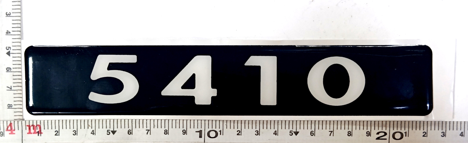 Табличка кабины 5410 клеящаяся