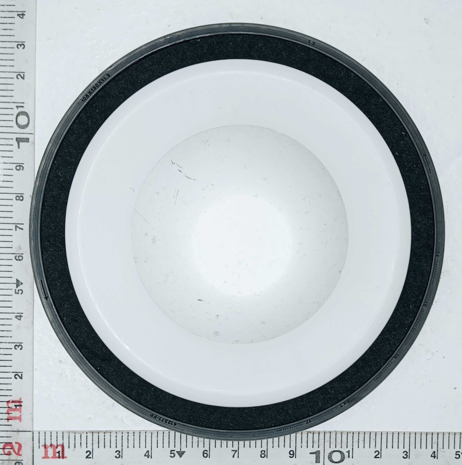 Манжета 105х130х11,2 коленчатого вала задний Евро 3 фетр / 412371-FP SKT