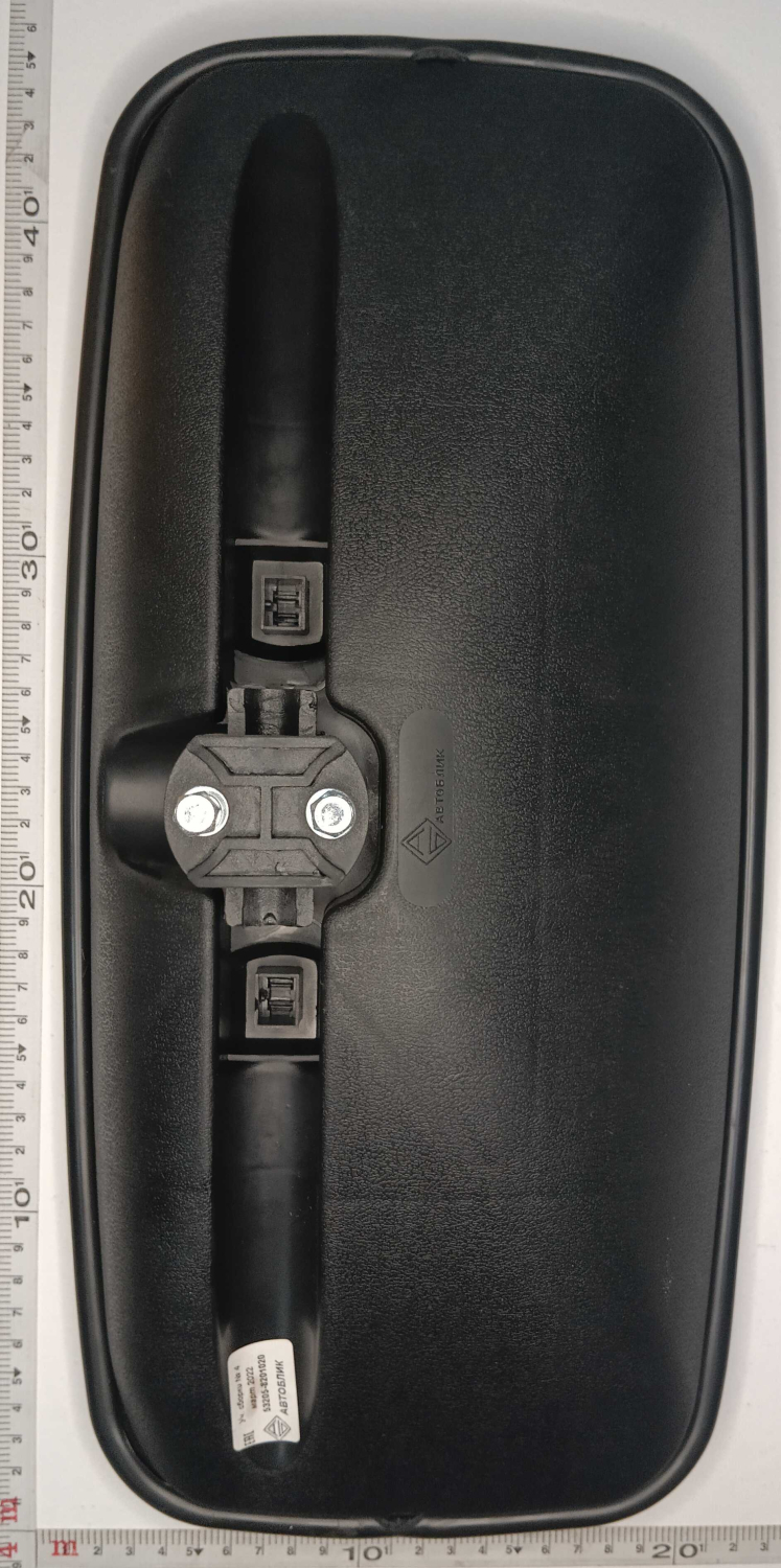 Зеркало V8 425х190 боковое Евро полусфера