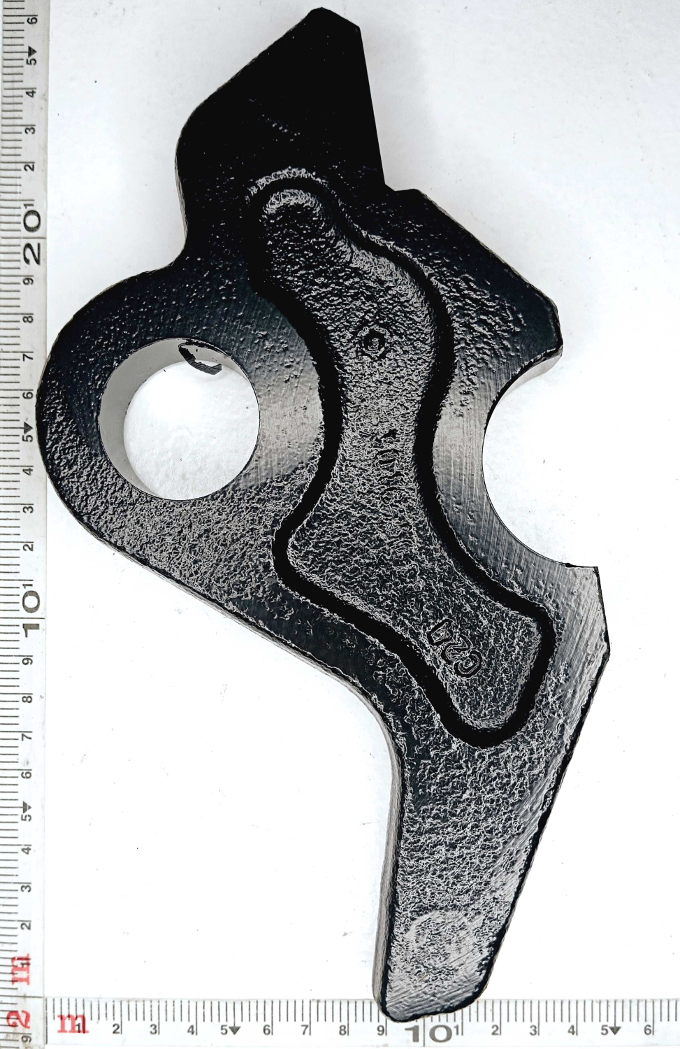 Губка седла левая