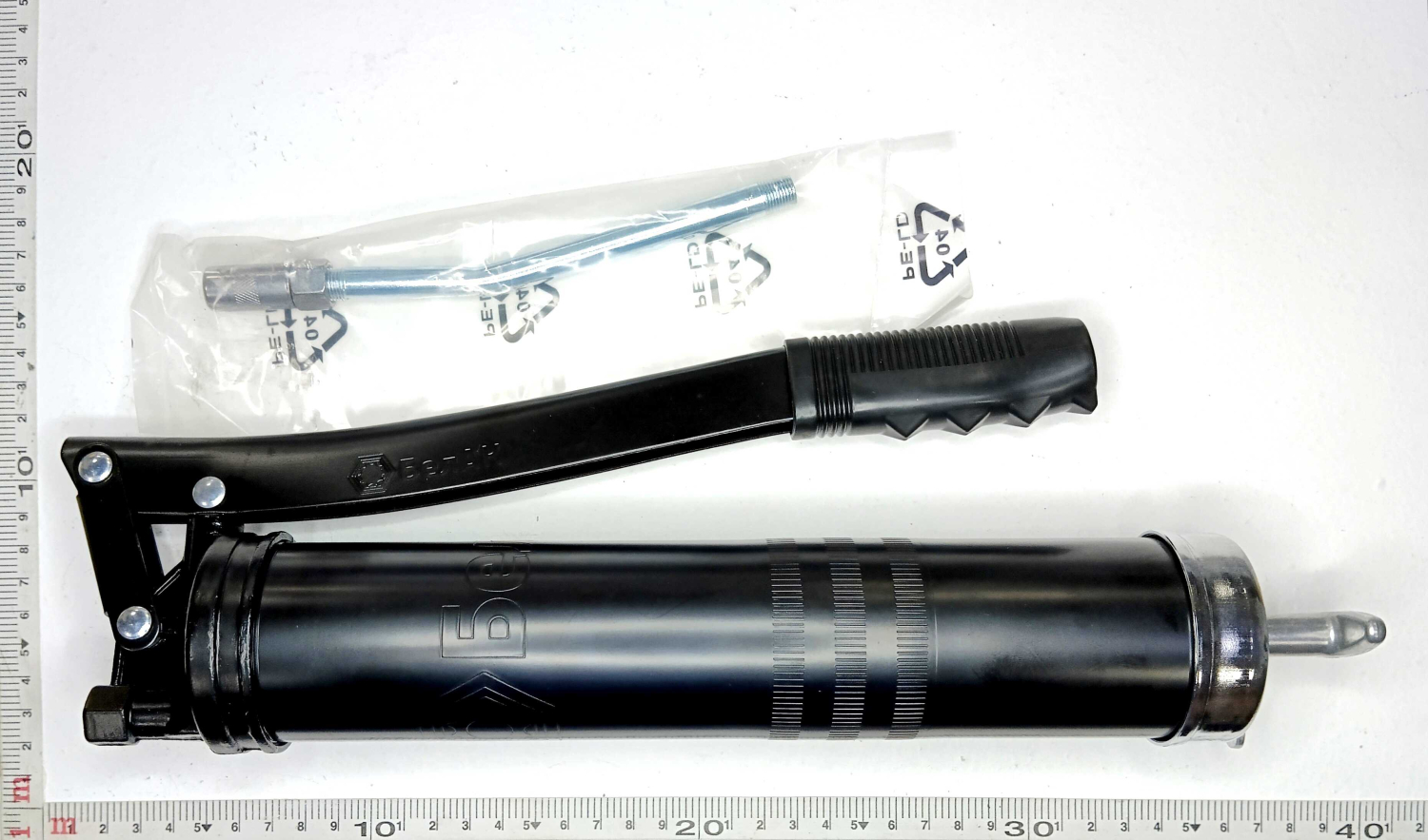 Шприц смазочный рычажно-плунжерный 400 см куб / БЕЛАК