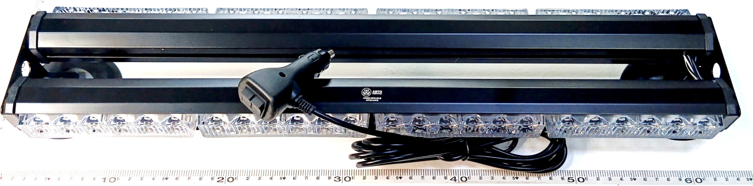 Маяк-стробоскоп Спецтехника 12/24 В, 36 Вт, 2 стороны, 18 режимов / АВТОЭЛЕКТРИКА