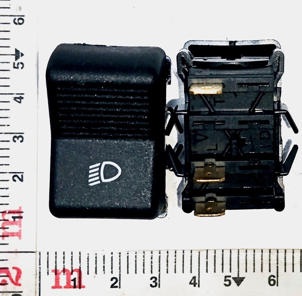Клавиша ближнего света Камаз, ГАЗ 12/24В