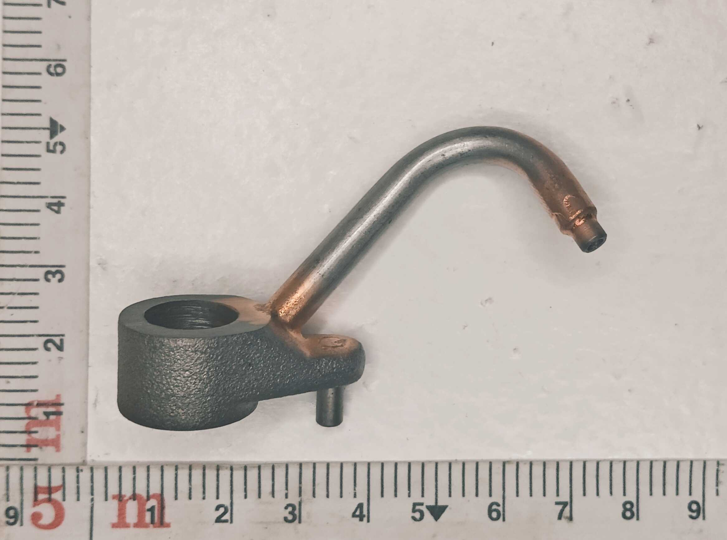 Форсунка охлаждения поршня D=2,5 мм для дв. Евро 3,4 с Common Rail / ЗАВОД