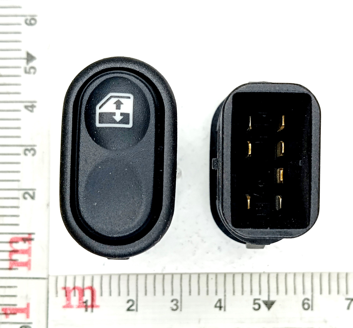 Клавиша стеклоподьемника узкая