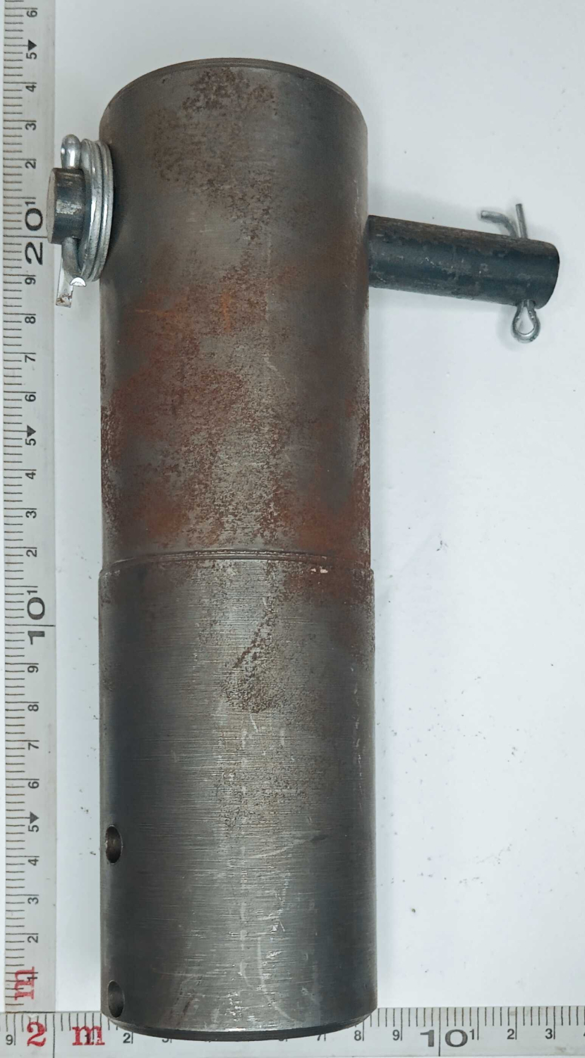Ось платформы L 207 мм d 58 х d 60 в сборе