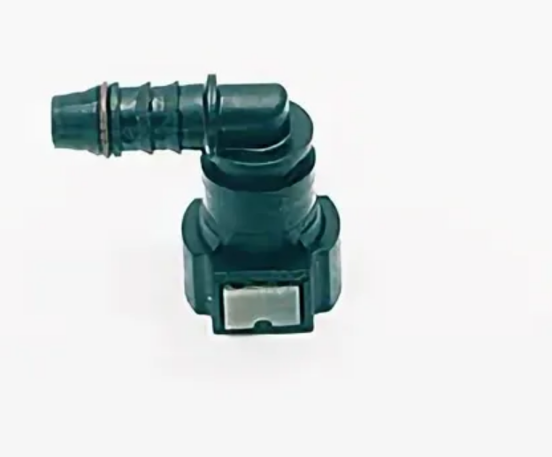 Штуцер быстросъемный топливной трубки D 9.89 (угловой) под Ø 10 трубку