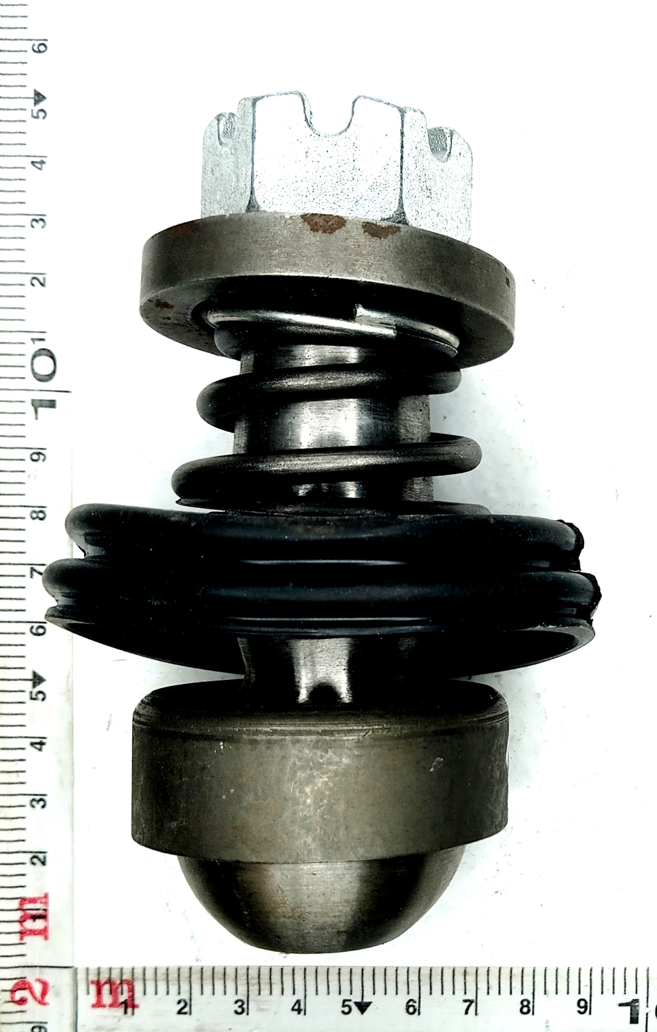 Палец рулевой в сборе / ЗАВОД