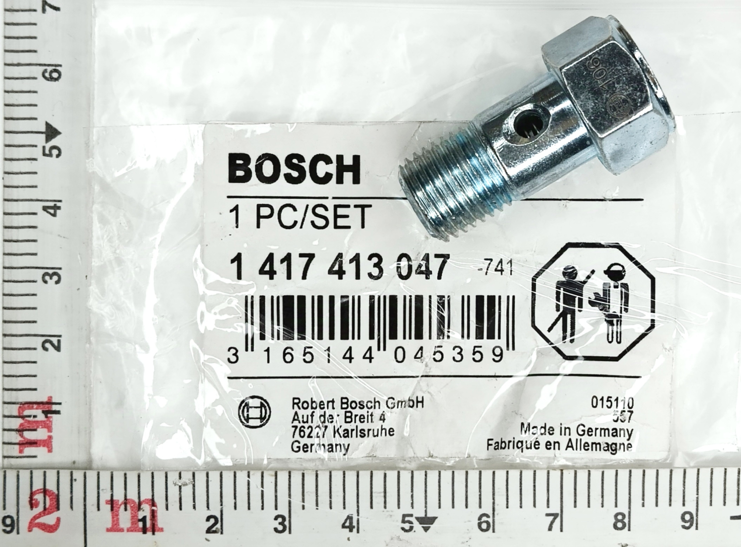 Клапан перепускной ТНВД / BOSCH