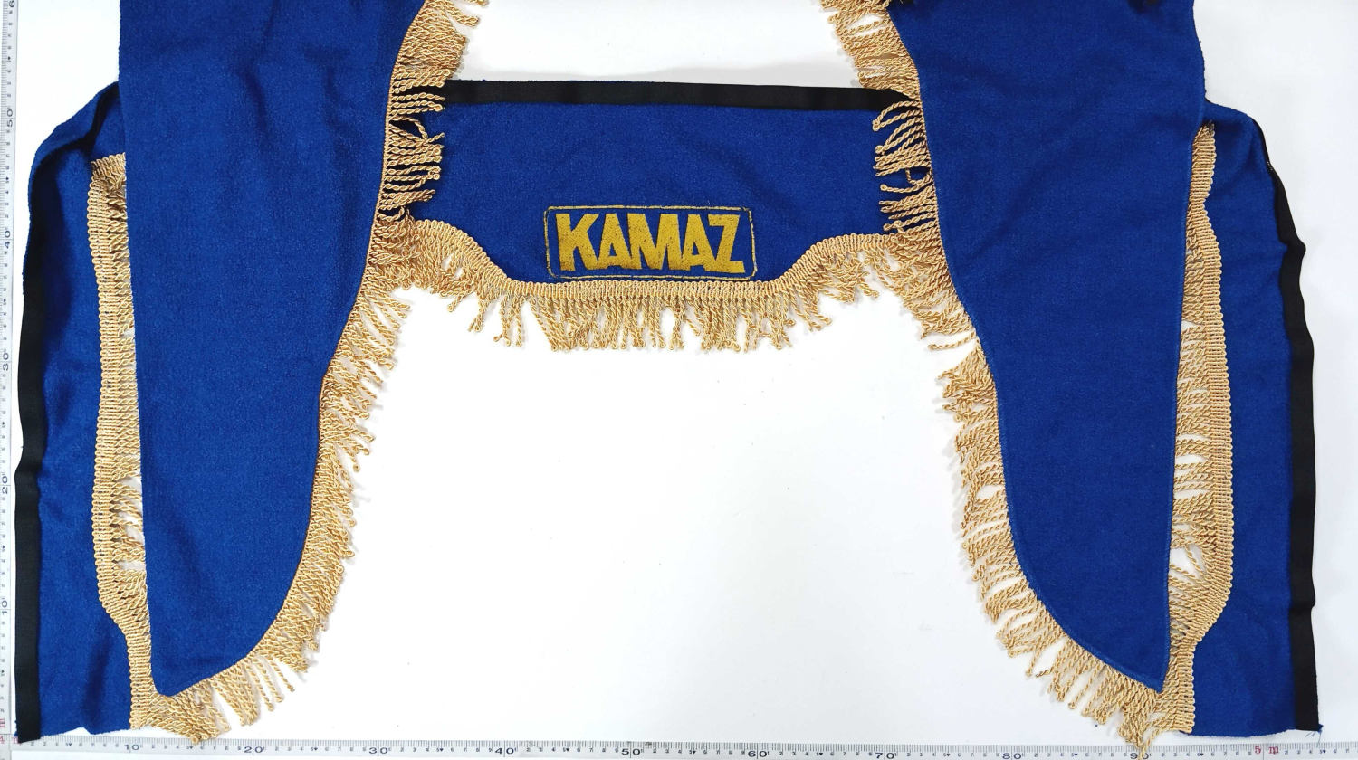 Ламбрекен на кабину с надписью 