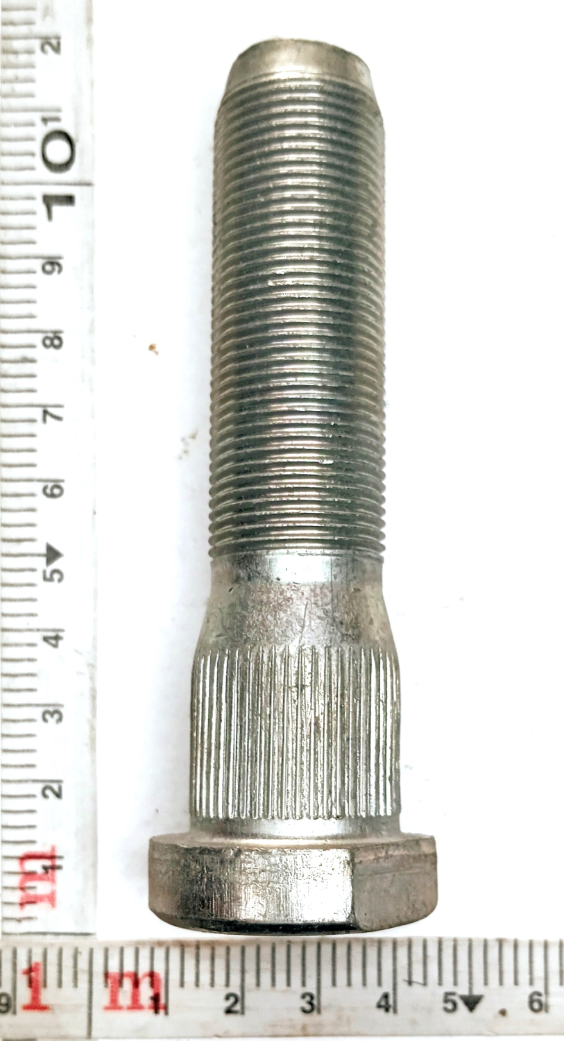 Болт колеса задний Евро М22х95 со шлицами